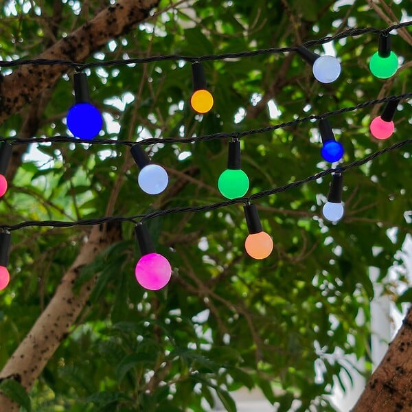 LUMISKY - Guirlande solaire BILLY RGB 100 globes 10.9M - large