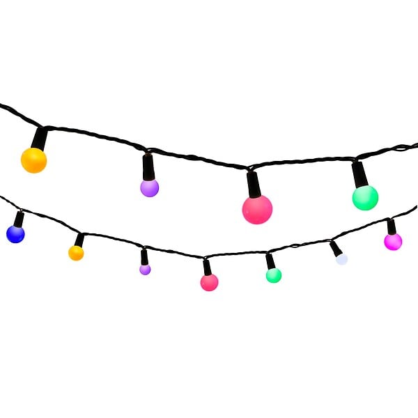 LUMISKY - Guirlande solaire BILLY RGB 100 globes 10.9M - large