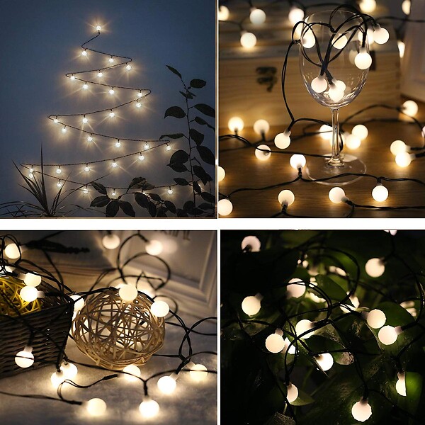 LUMISKY - Guirlande solaire BILLY 60 globes 6.9M - large