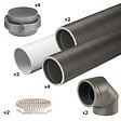 ARISTON - Ariston - Kit gainable pour CETD Ariston 2,5m - Ø 160 mm - vignette
