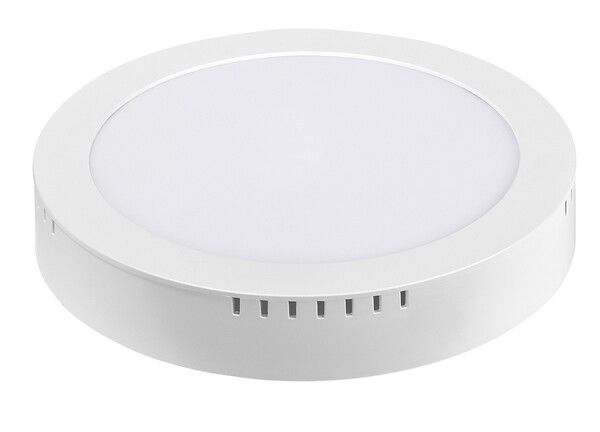 HELLERMANNTYTON - PANASONIC Plafonnier LED saillie 18W Rond 225mm 1350 lm 3000K Blanc chaud - large