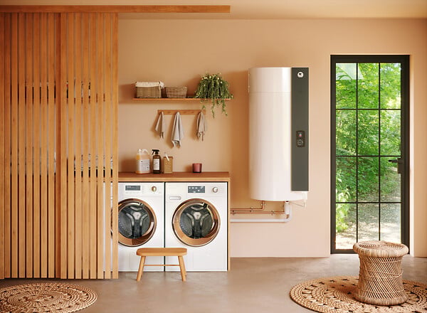 THERMOR - Chauffe-eau thermodynamique Aéromax 6 vertical mural CC 100L - THERMOR - 296111 - large