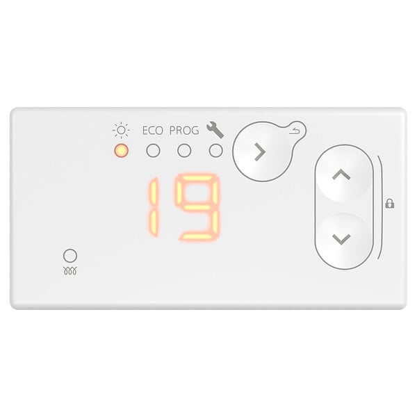 ATLANTIC - Convecteur F617 Atlantic - 750W - Horizontal - Blanc - large