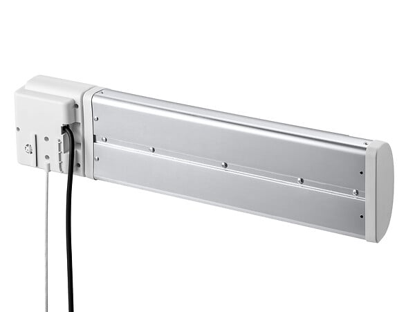 PURLINE - Chauffage halogène 1200W pour salle de bain - large