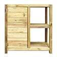CERLAND - TABLE REMPOTAGE BOIS 84X45X86 - vignette