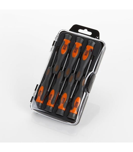 ALYCO - Set De 7 Tournevis Précision Alyco Orange Alyco 170452 - large