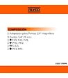 ALYCO - Set 10 Pcs Embouts De 1/4" Dans Boîtier En Plastique Alyco Orange Alyco 170494 - vignette