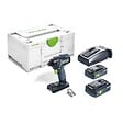 FESTOOL - Visseuse à chocs sansfil TID 18 HPC 18 V  2 batteries 4 Ah  chargeur  Systainer Sys3 - vignette