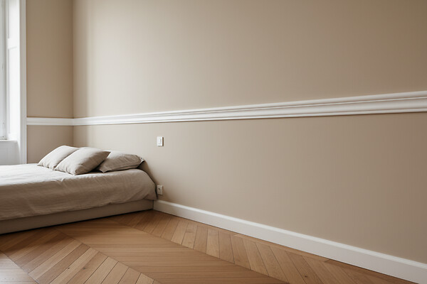 SANS - Moulure M377 5,2 x 1,7 cm - Polyuréthane Cimaises &+ - large