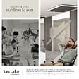 TECTAKE - Panneaux acoustiques en bois chêne gris clair 110x50cm absorption phonique feutre MDF placage véritable isolation sonore décoration murale - vignette
