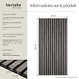 TECTAKE - Panneaux acoustiques SONIC WALL aspect bois chêne gris clair - vignette