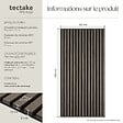 TECTAKE - Panneaux acoustiques SONIC WALL aspect bois Chêne gris - vignette