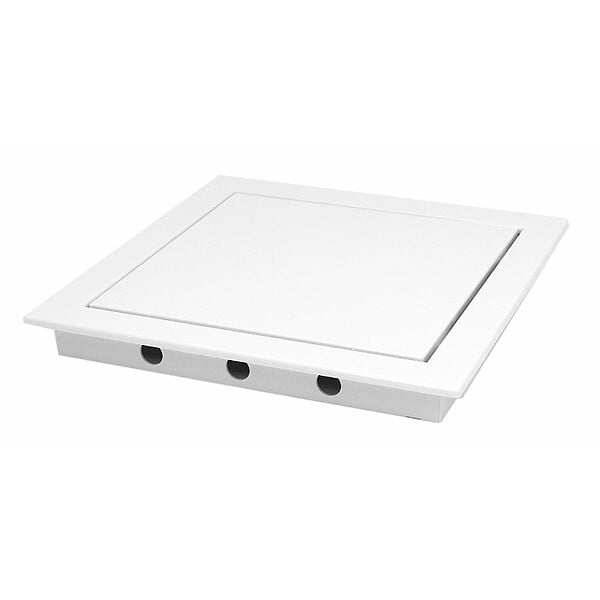 ENTREPOT BRICO - Trappe  de visite porte d'inspection en plastique ABS, 15x15 cm, blanche - large