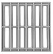 NICOLL - Grille de sol PVC pour eaux pluviales - Gris - 250x250mm- réf : GR25 - NICOLL - vignette