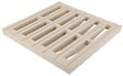 NICOLL - Grille de sol PVC pour eaux pluviales - Gris - 250x250mm- réf : GR25 - NICOLL - vignette