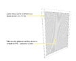 AVOSDIM - Moustiquaire Cadre Fenêtre 130 x 150 cm Recoupable Gris Anthracite – Aluminium & Toile Polyester – Anti-Insectes - vignette