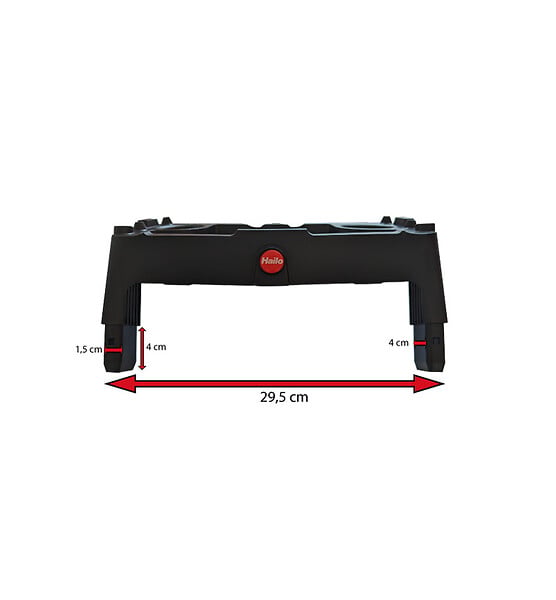 HAILO - Tablette porte-outils pour escabeaux XXL / XXL garden / L60 - large