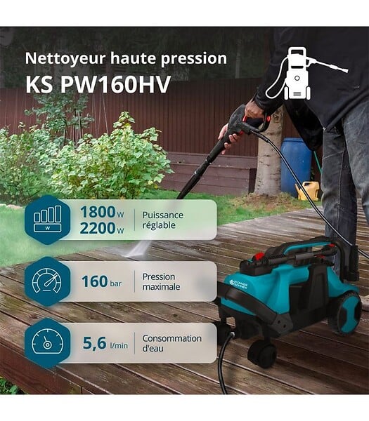 KONNER SOHNEN - Nettoyeur haute pression Könner & Söhnen KS PW160HV - large