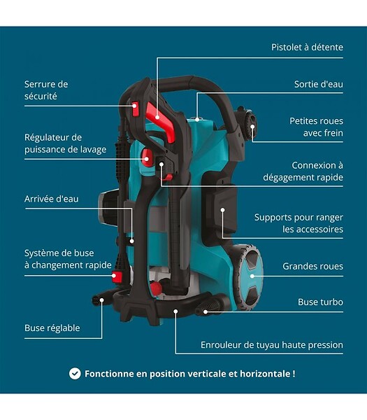 KONNER SOHNEN - Nettoyeur haute pression Könner & Söhnen KS PW160HV - large