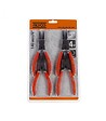 ALYCO - Set 4 Pinces Seeger 140 Mm Blister Alyco Orange Alyco 170582 - vignette