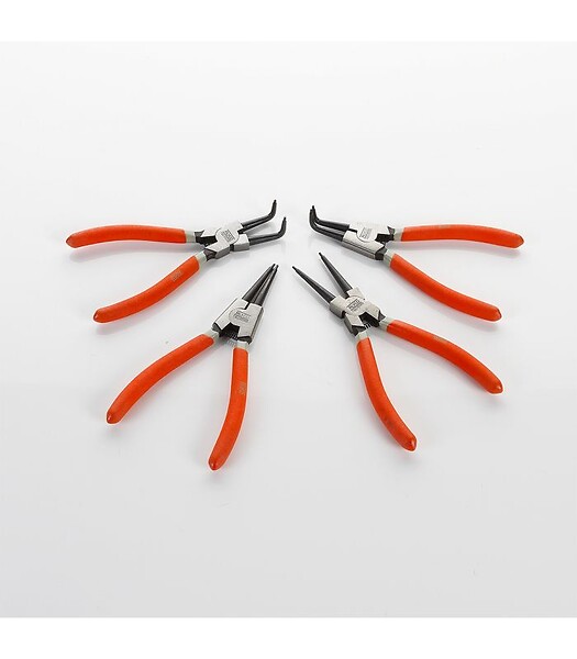 ALYCO - Set 4 Pinces Seeger 140 Mm Blister Alyco Orange Alyco 170582 - large