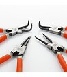ALYCO - Set 4 Pinces Seeger 140 Mm Blister Alyco Orange Alyco 170582 - vignette
