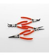 ALYCO - Set 4 Pinces Seeger 140 Mm Blister Alyco Orange Alyco 170582 - vignette