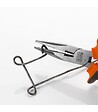 ALYCO - Pince Pour Demi-Rondes Avec Tranchant 160 Mm Alyco Orange 170530 - vignette