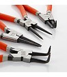 ALYCO - Set 4 Pinces Seeger Alyco Orange 180 Mm Blister Alyco 170584 - vignette