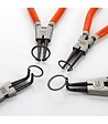 ALYCO - Set 4 Pinces Seeger Alyco Orange 180 Mm Blister Alyco 170584 - vignette