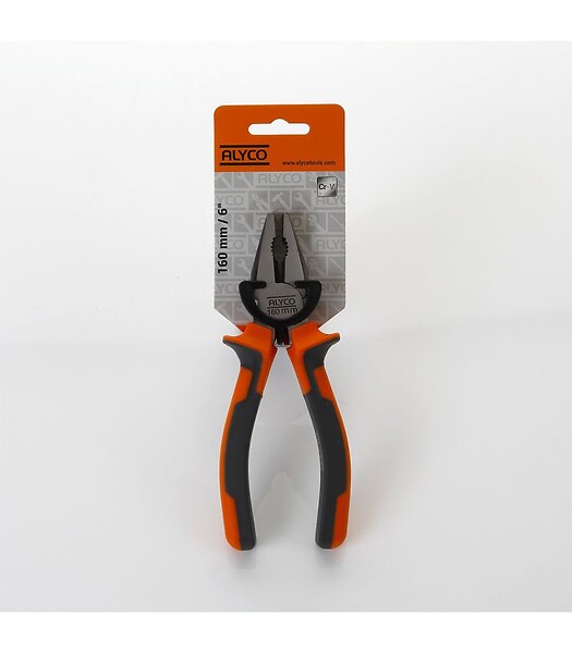 ALYCO - Pince Universelle Manche Composite 200 Mm Alyco Orange Alyco 170520 - large