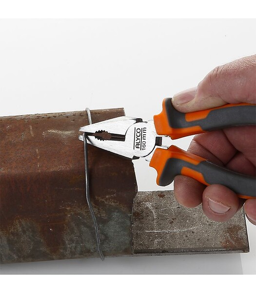 ALYCO - Pince Universelle Manche Composite 200 Mm Alyco Orange Alyco 170520 - large