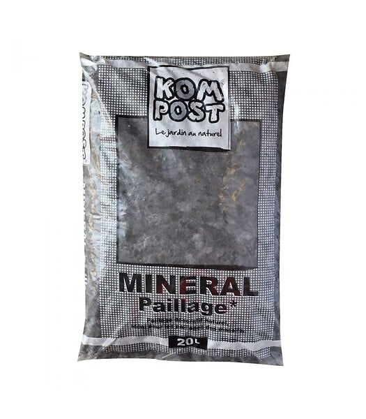 RACINE - Paillage naturel ardoise grise 10-40 sac de 20l - KOM35 - large