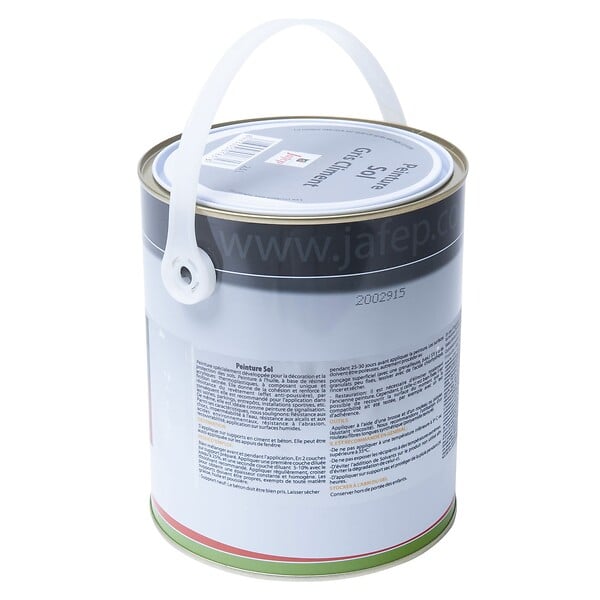 JAFEP - Peinture sol gris ciment Jafep 2,5 L - large