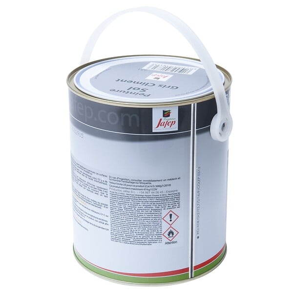 JAFEP - Peinture sol gris ciment Jafep 2,5 L - large