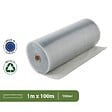 PACK AND MOVE - Pack And Move - Film À Bulle Recyclé - 1 X 100 M - Déménagement, Expédition Et Protection - Papier Bulle De Qualité - 70% recyclé - vignette