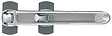 SOCONA - Entrebâilleur MOST M1 SOCONA - Chrome - M1 - vignette
