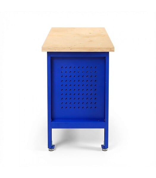 ALYCO - Table De Travail 3 Tiroirs+Porte 1000X600X865 Mm Alyco 129750 - large