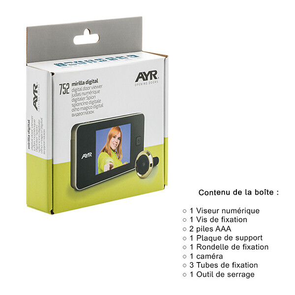 AYR - Judas Numérique avec Caméra - Noir/ Chrome - large