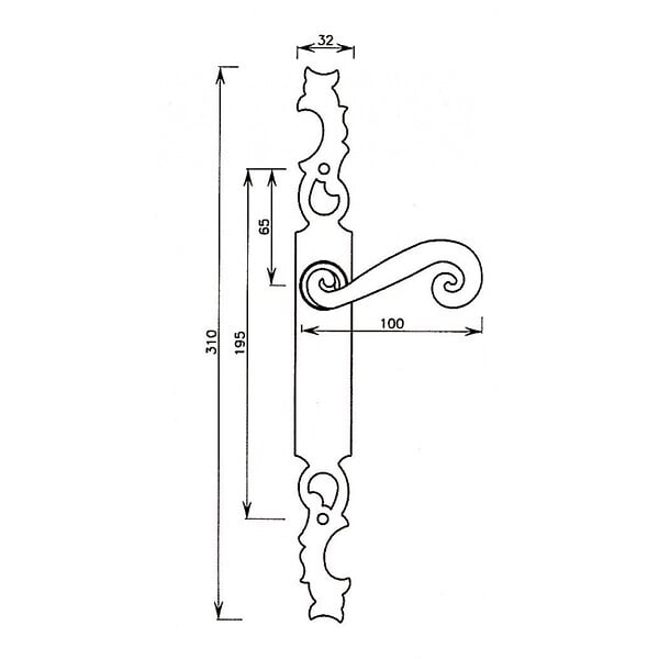 BOUVET - ENS AQUITAINE FER PATINE CLE I - large