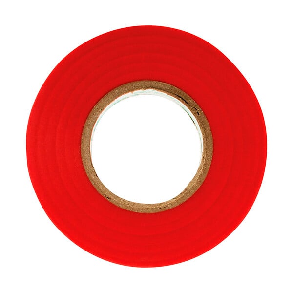 ZENITECH - Lot de 10 rouleaux adhésifs 19mm x 20m - Rouge - Zenitech - large