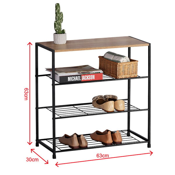 CONCEPT USINE - Meuble à chaussures 63x30cm bois BOTTI $ - large