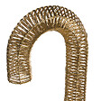 BELIANI - Décoration extérieure LED HOLMAVIK Sucre d'orge 74 cm Doré - vignette