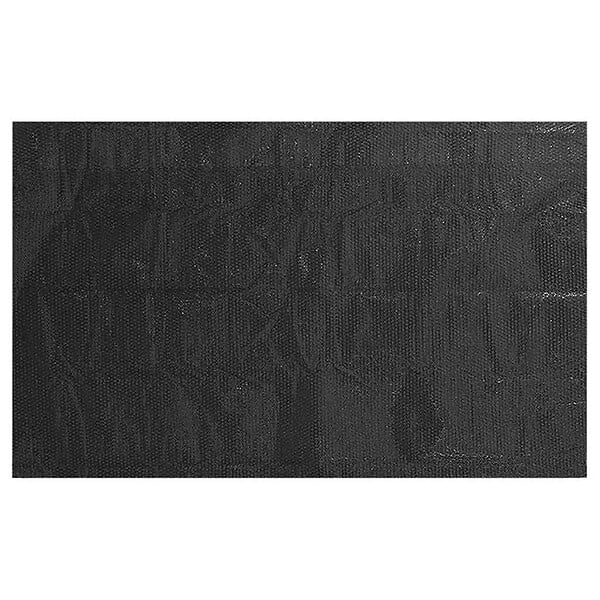 VIDAXL - vidaXL Couverture de piscine Noir 975 x 488 cm PE - large