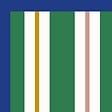 99DECO - Tapis antidérapant - Aveiro - vinyle - int./ext. - Vert - 50x200cm - vignette