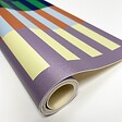 99DECO - Tapis antidérapant - Rythmo - vinyle - int./ext. - Bleu - 50x200cm - vignette