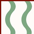 99DECO - Tapis antidérapant - Rivela - vinyle - int./ext. - Vert - 50x120cm - vignette