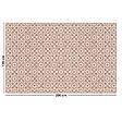 99DECO - Tapis antidérapant - Marsiho - vinyle - int./ext. - Orange - 120x200cm - vignette