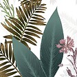 99DECO - Tapis antidérapant - Sweet Jungle - vinyle - int./ext. - Multicolore - 120x200cm - vignette