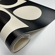 99DECO - Tapis antidérapant - Pop - vinyle - int./ext. - Noir - 50x120cm - vignette